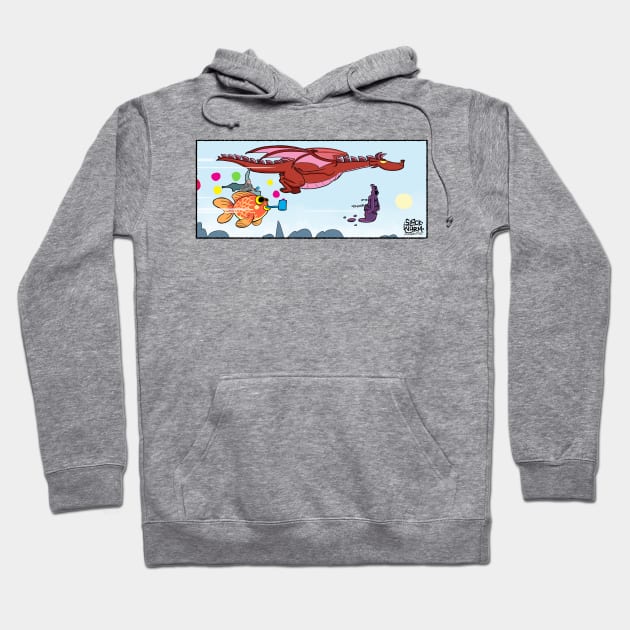 Take Flight Hoodie by Slack Wyrm